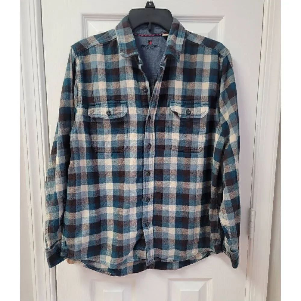 Woolrich women Flannel Shirt L
